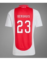 Moške Nogometnih dresov Ajax Steven Berghuis #23 Domači 2024-25 Kratki rokavi